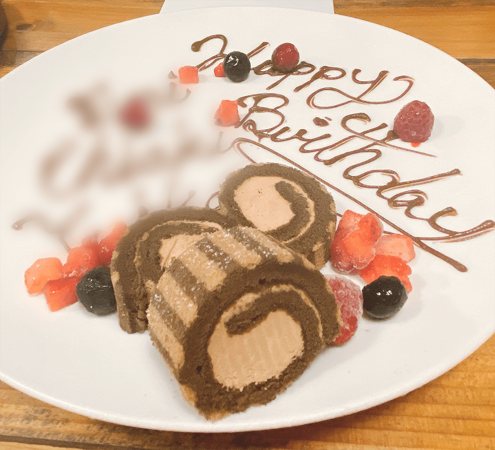 誕生日ケーキ