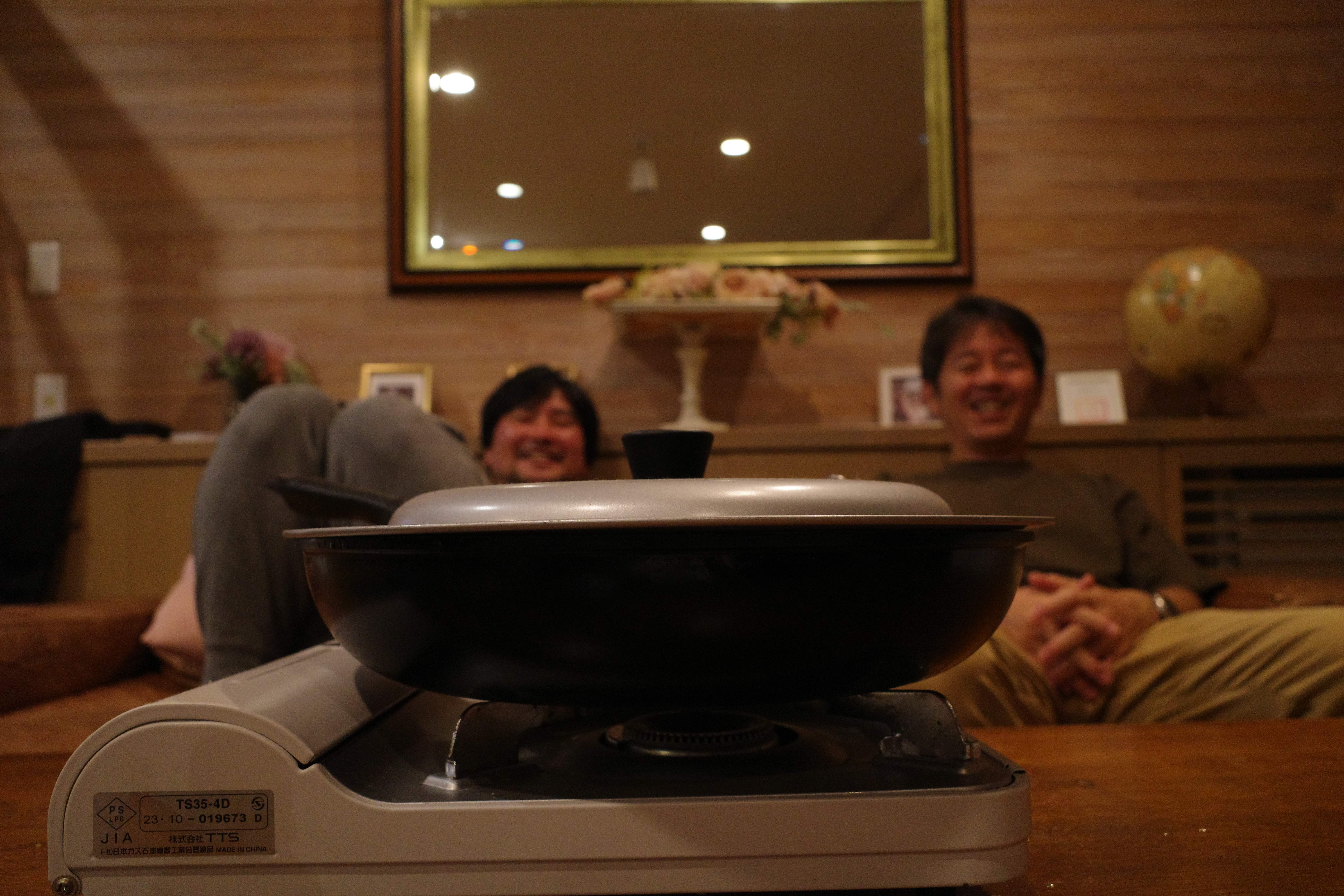 料理中（？）