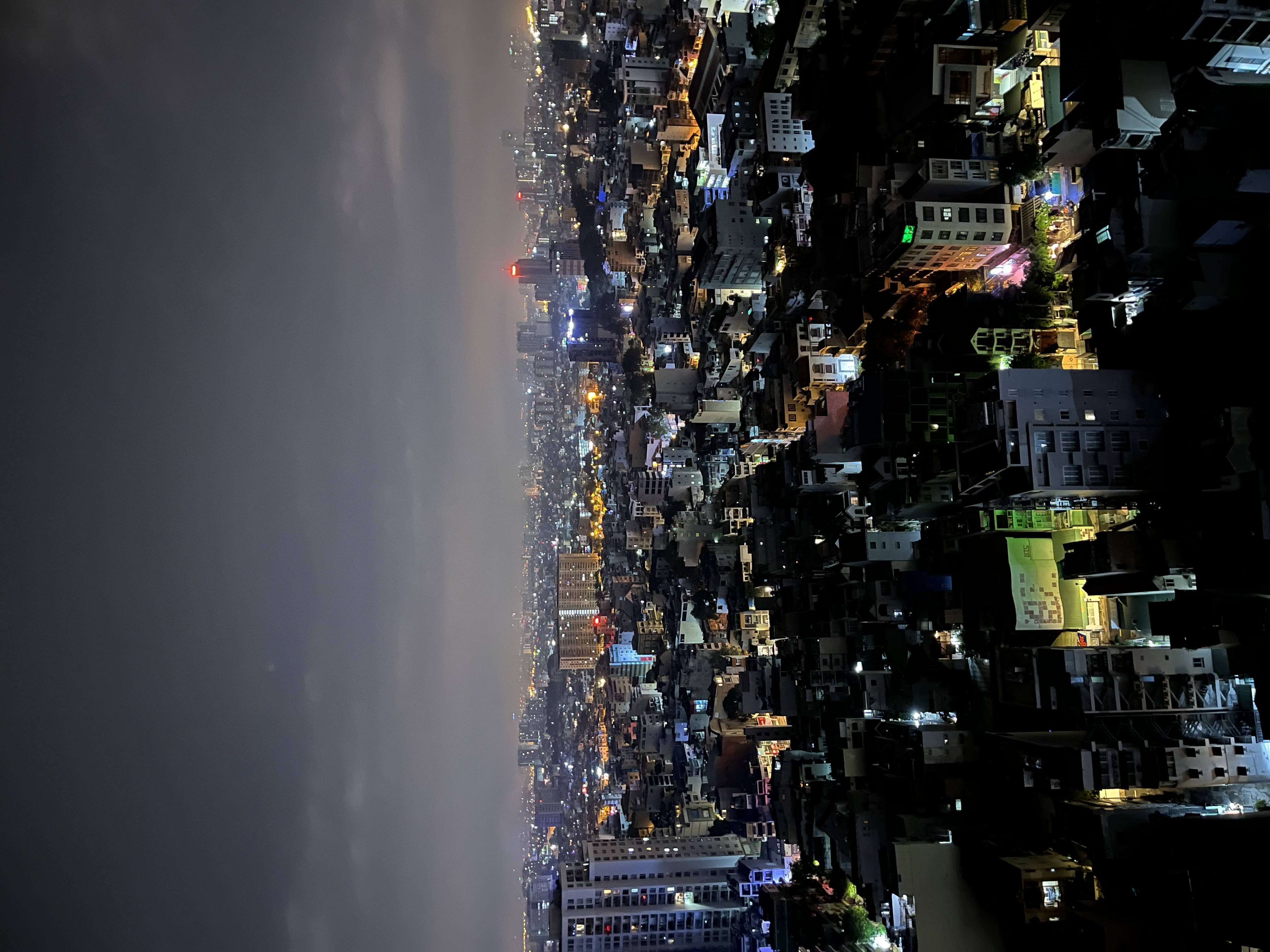 ホーチミンの夜景