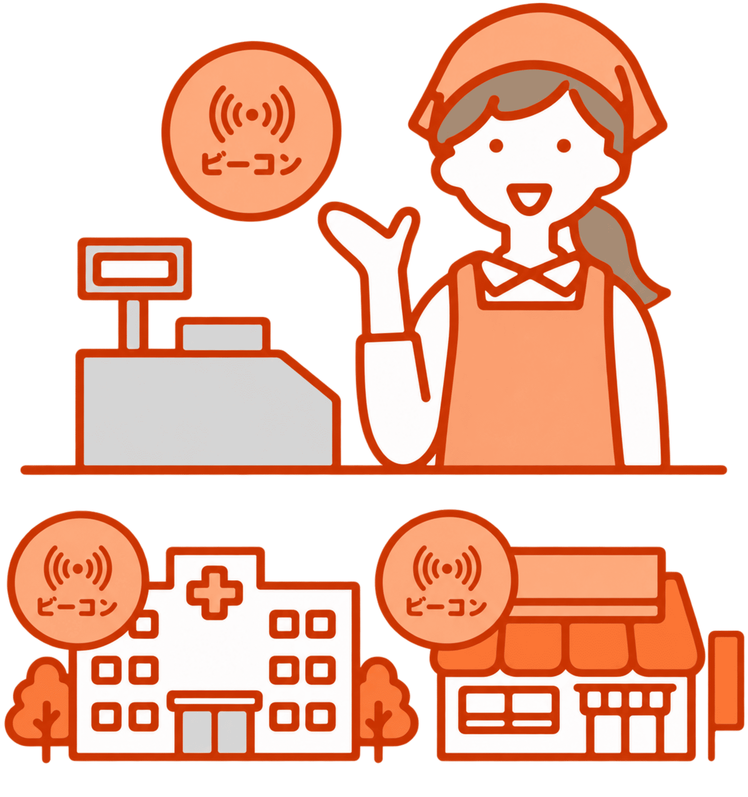 小さくて手軽！さまざまな場所で活用できます!