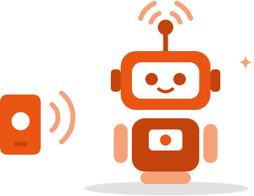 ビーコンを搭載したロボット開発